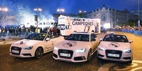 Audi y el Real Madrid celebran la Décima juntos