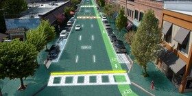 La carretera «inteligente» que sustituye el asfalto por paneles solares