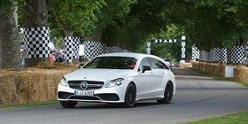 La nueva generación del Mercedes CLS, en el Festival de Goodwood