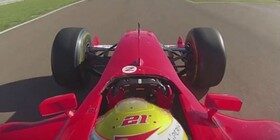 Vídeo: el Ferrari de Schumacher, de nuevo en el circuito