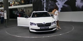 Debut del Skoda Superb Combi en Frankfurt 2015
