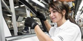 Guantes médicos para los trabajadores de Audi