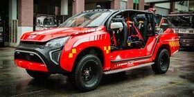 Red Rhino LF5G, el coche de bomberos capaz de llegar donde otros no pueden