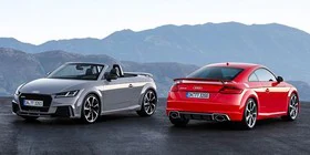Audi TT RS: el roadster y el coupé elevados a la máxima potencia