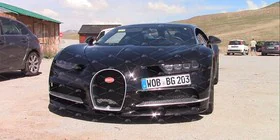 Vídeo espía del Bugatti Chiron 2017