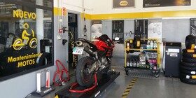Neumáticos y frenos, el mantenimiento más habitual en las motos