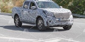 Nuevas fotos y vídeo espía del nuevo Mercedes Pick Up