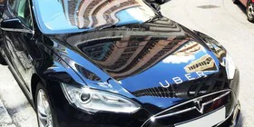 Uber funciona en Madrid, también con coches Tesla