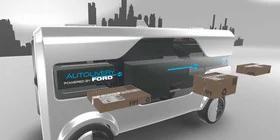 Ford Autolivery, la furgoneta de reparto en la ‘ciudad del mañana’