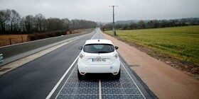 La primera carretera hecha con paneles solares ya es real