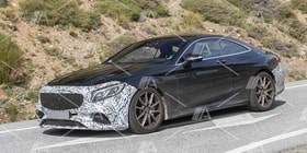Fotos espía del Mercedes Clase S AMG Coupé 2018