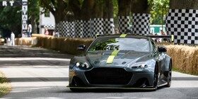 El Aston Martin que ascendió a Goodwood con aceite re-refinado