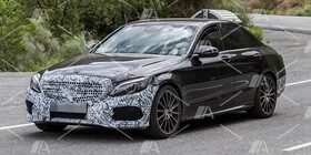 Fotos espía del renovado Mercedes Clase C 2018