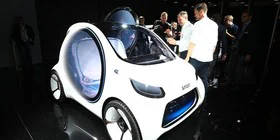 Smart vision EQ fortwo, el ‘car-sharing’ llega a Frankfurt