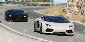 Fotos espía de los Lamborghini Aventador Performante