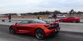 Ferrari F12 o McLaren 720S, ¿cuál es más salvaje en media milla?