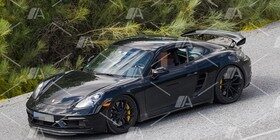 Fotos espía del nuevo Porsche 718 Cayman GT4