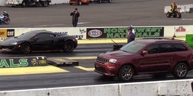 La carrera del absurdo: McLaren 720S vs Jeep Grand Cherokee Trackhawk