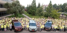 60º aniversario de la fábrica de PSA (Citroën, Peugeot, DS y Opel) en Vigo
