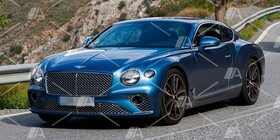 Fotos espía del Bentley Continental GT híbrido enchufable 2019