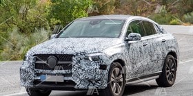 Fotos espía del Mercedes GLE Coupé 2019