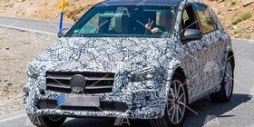 Fotos espía de la mula del nuevo Mercedes EQB