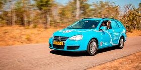 El viaje en coche eléctrico de un holandés por 33 países distintos