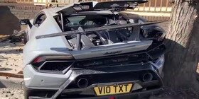 VÍDEO | Destroza un Lamborghini Huracán Performante de la forma más absurda
