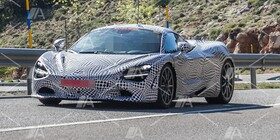 Fotos espía del McLaren 720s híbrido 2020