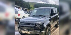 Cazan al nuevo Land Rover Defender sin camuflaje