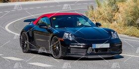 Fotos espía del nuevo Porsche 911 Turbo Cabrio 2020