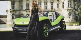 El I.D. Buggy de Volkswagen en un concurso de elegancia