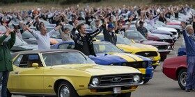 VÍDEO| Nuevo récord mundial: Ford reúne 1.326 Mustangs en Bélgica