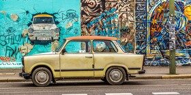 Los coches del Muro de Berlín
