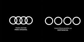 Audi y Volkswagen distancian sus logos para concienciar sobre la seguridad frente al coronavirus
