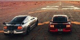 VÍDEO | Uno de estos dos Shelby Mustang se estrella de la manera más tonta