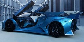 El «imposible» supercoche búlgaro Alieno Arcanum nos enseña su interior