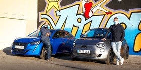 VÍDEO | Comparativa de coches eléctricos: FIAT 500e vs. Peugeot e-208