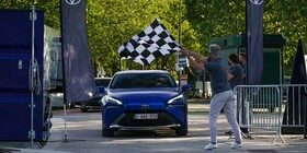 Toyota Mirai, nuevo récord de autonomía para un coche de hidrógeno