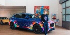 Así es el art car más colorista de Maserati