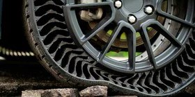 Michelin prueba su neumático sin aire: ¡y no hay diferencias con uno convencional!