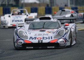 La última victoria de Porsche en Le Mans la consiguió en 1998 con este 911 GT1.