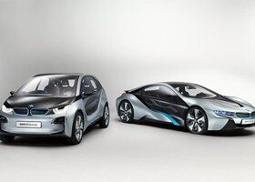 Los BMW i3 e i8 Concept desprenden tecnología y modernidad