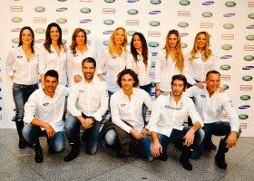 Algunos participantes de la 2ª edición del Land Rover Discovery Challenge