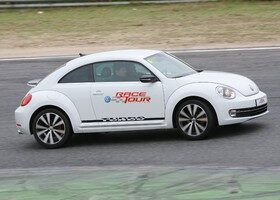 El nuevo Volkswagen Beetle fue el protagonista de la jornada.