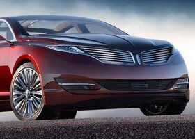 La imagen del Lincoln MKZ Concept es imponente.