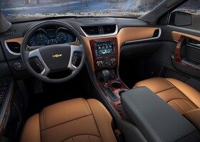 Mejores materiales en el interior del nuevo Chevrolet Traverse.