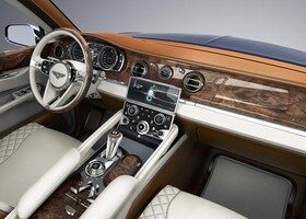 Así es el interior del Bentley EXP 9 F.