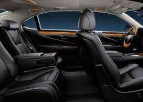 Lexus LS 600 h, asientos