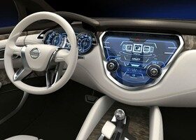 Interior del Nissan Resonance: futurista, como buen concept que es.